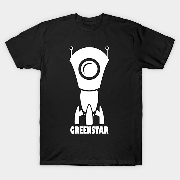 Greenstar Logo in White T-Shirt by SimonC